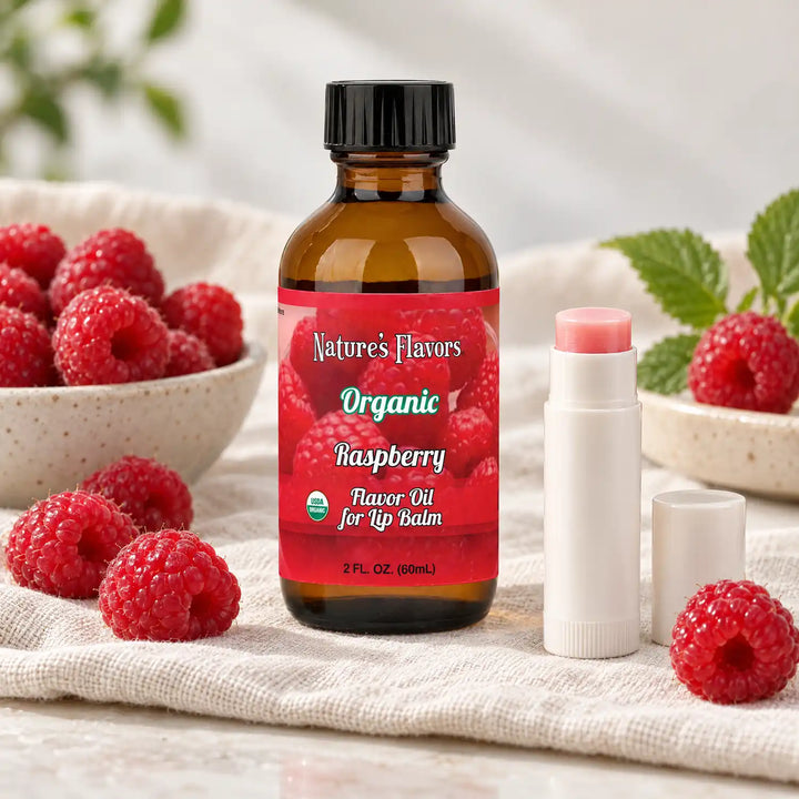Organic Raspberry Flavor Oil for Lip Balm