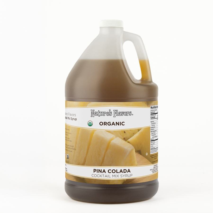Organic Pina Colada Cocktail Mix Syrup