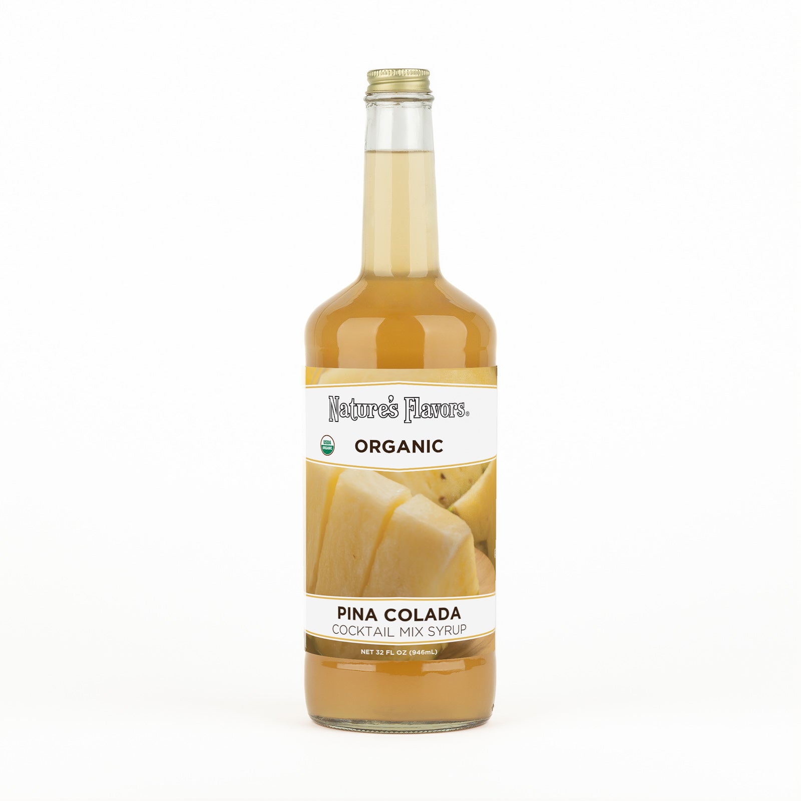 Organic Piña Colada Cocktail Mix Syrup – Nature's Flavors