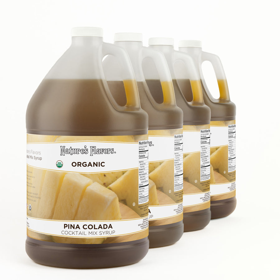 Organic Pina Colada Cocktail Mix Syrup