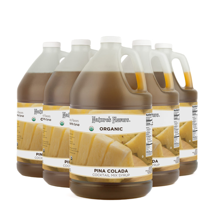 Organic Pina Colada Cocktail Mix Syrup