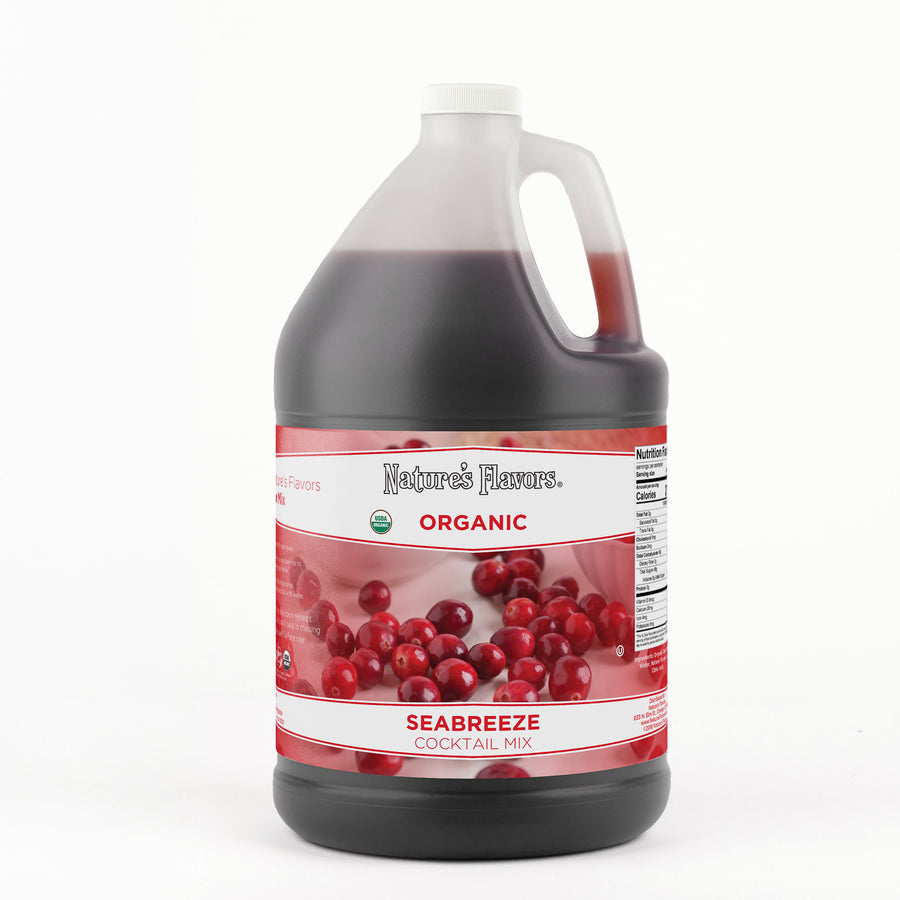 Organic Seabreeze Cocktail Mix Syrup