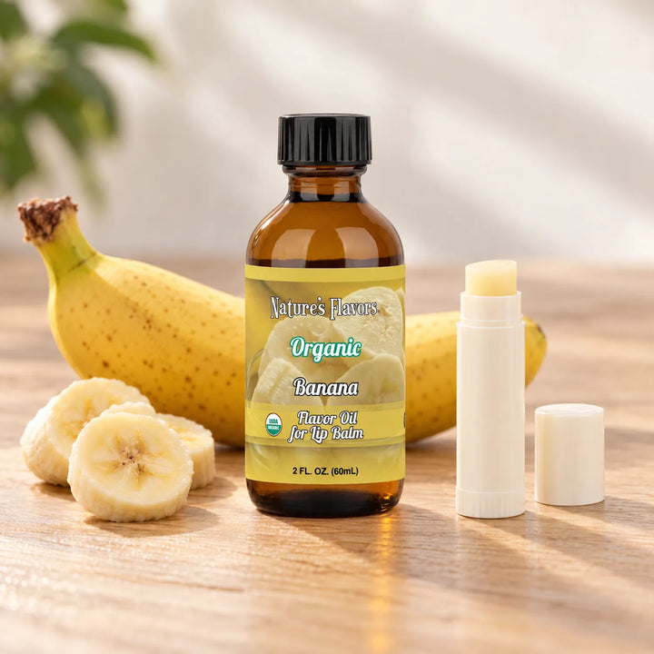 Organic Banana Flavor Oil for Lip Balm