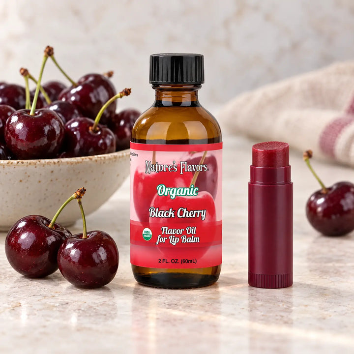 Organic Black Cherry Flavor Oil for Lip Balm