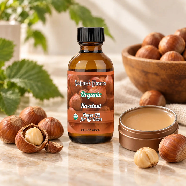 Organic Hazelnut Flavor Oil for Lip Balm