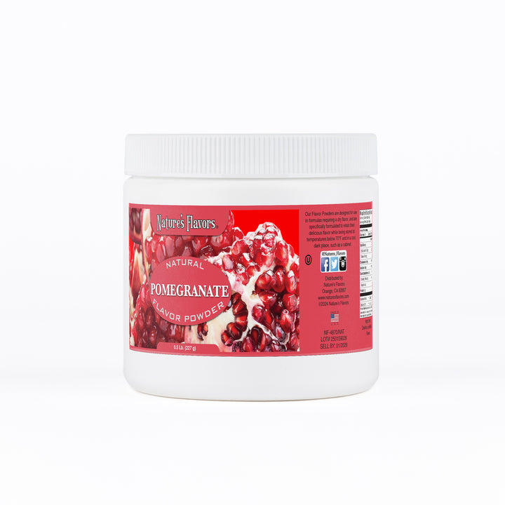 Pomegranate Flavor Powder, Natural