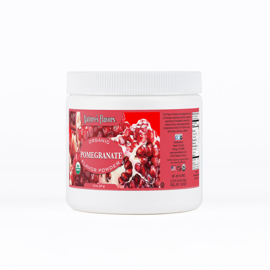 Pomegranate Flavor Powder, Organic
