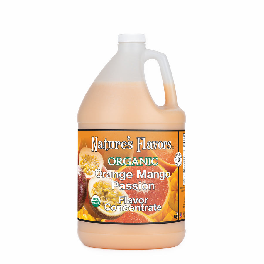 Orange Mango Passion Flavor Concentrate, Organic