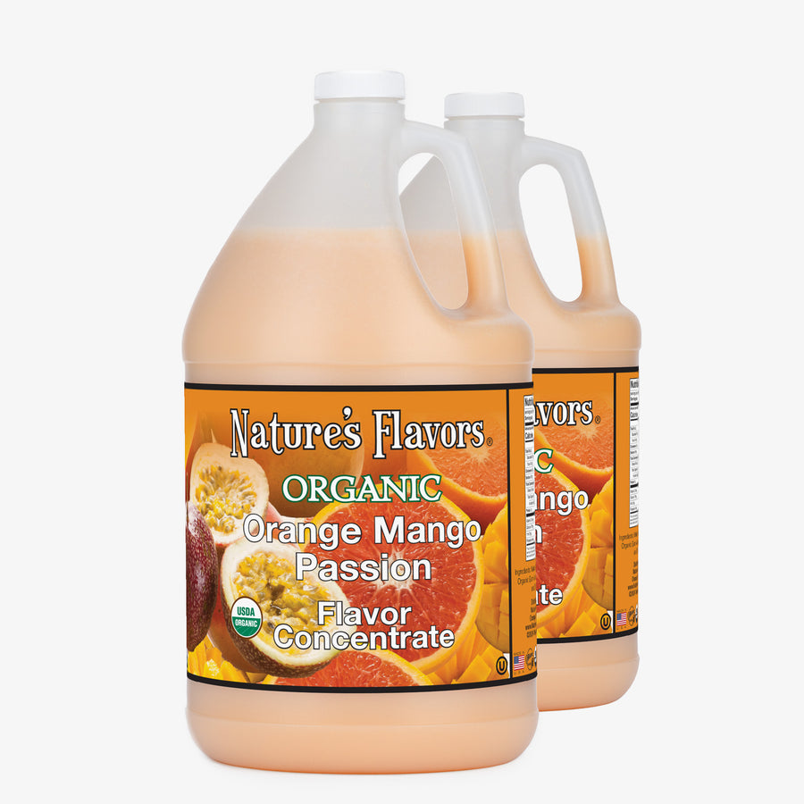 Orange Mango Passion Flavor Concentrate, Organic