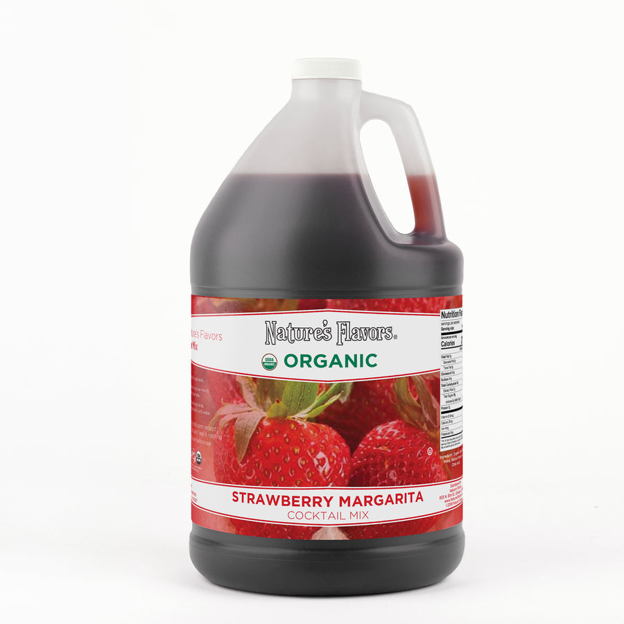 Organic Strawberry Margarita Cocktail Mix Syrup