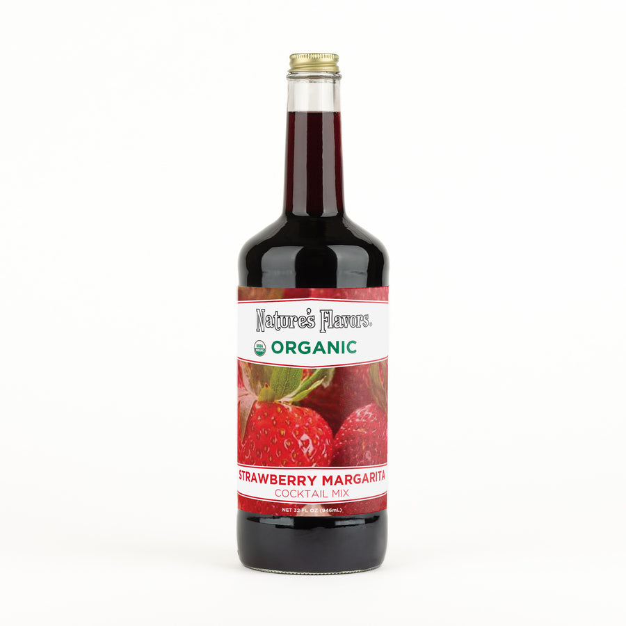 Organic Strawberry Margarita Cocktail Mix Syrup