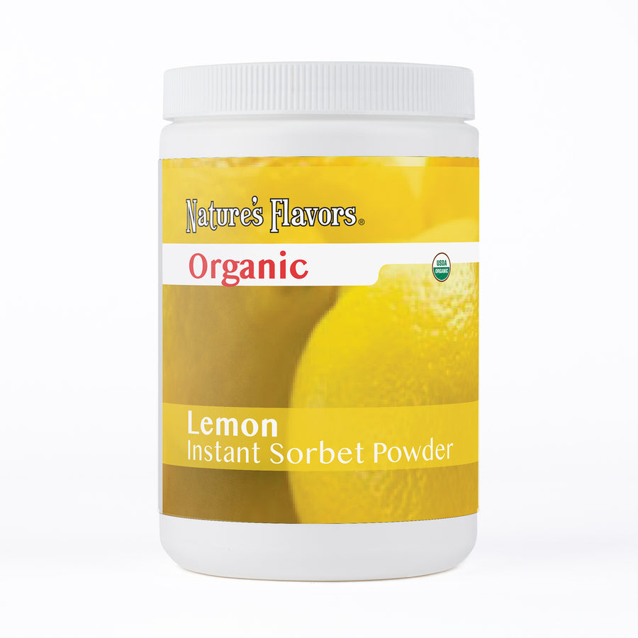 Organic Instant Lemon Sorbet Powder