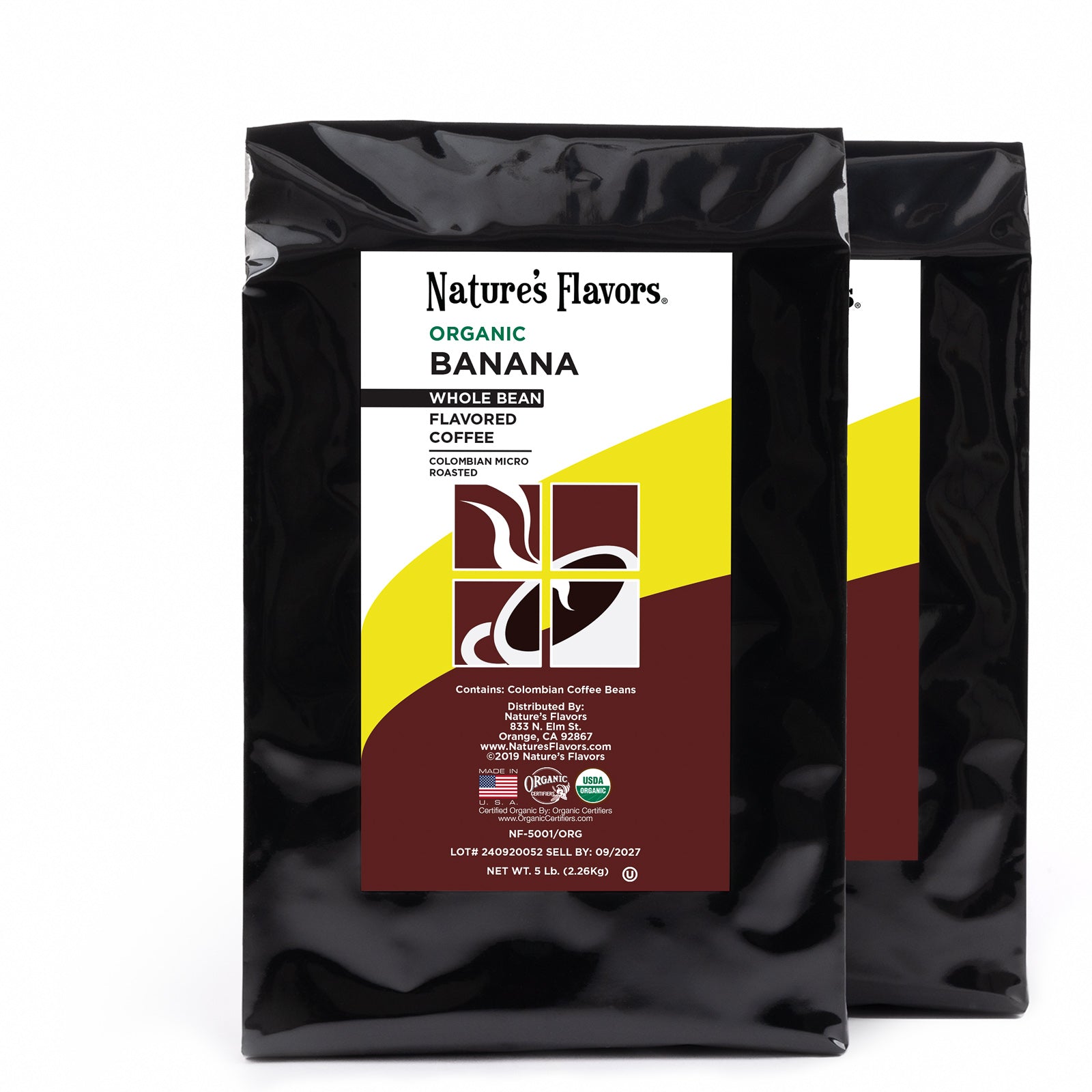 Organic Banana Flavored Coffee Beans – Nature's Flavors