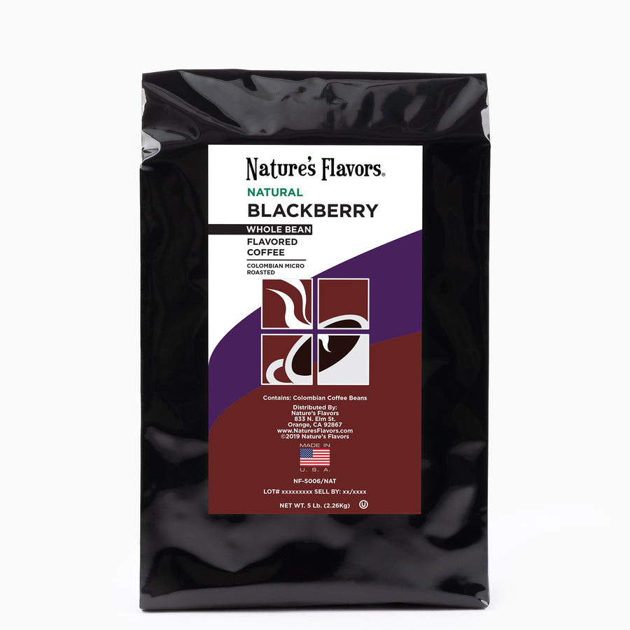 Blackberry Flavored Coffee Beans