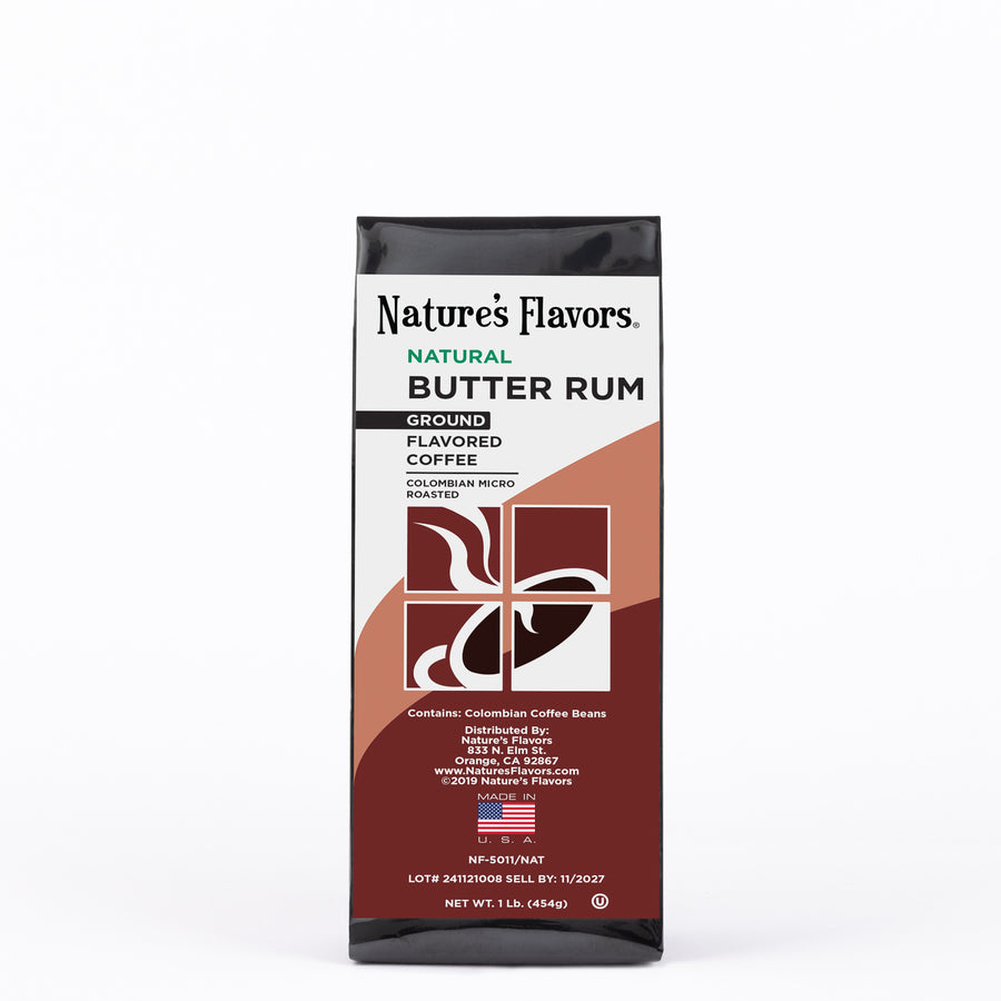 Butter Rum Flavored Coffee Beans