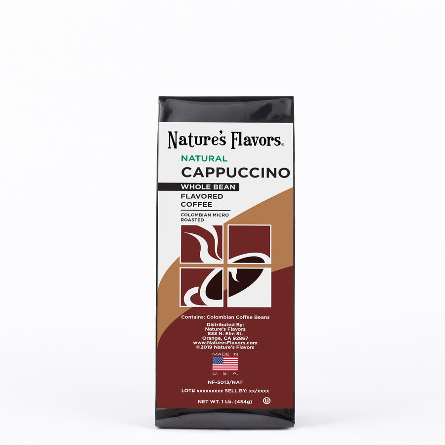 Cappuccino Flavored Coffee Beans