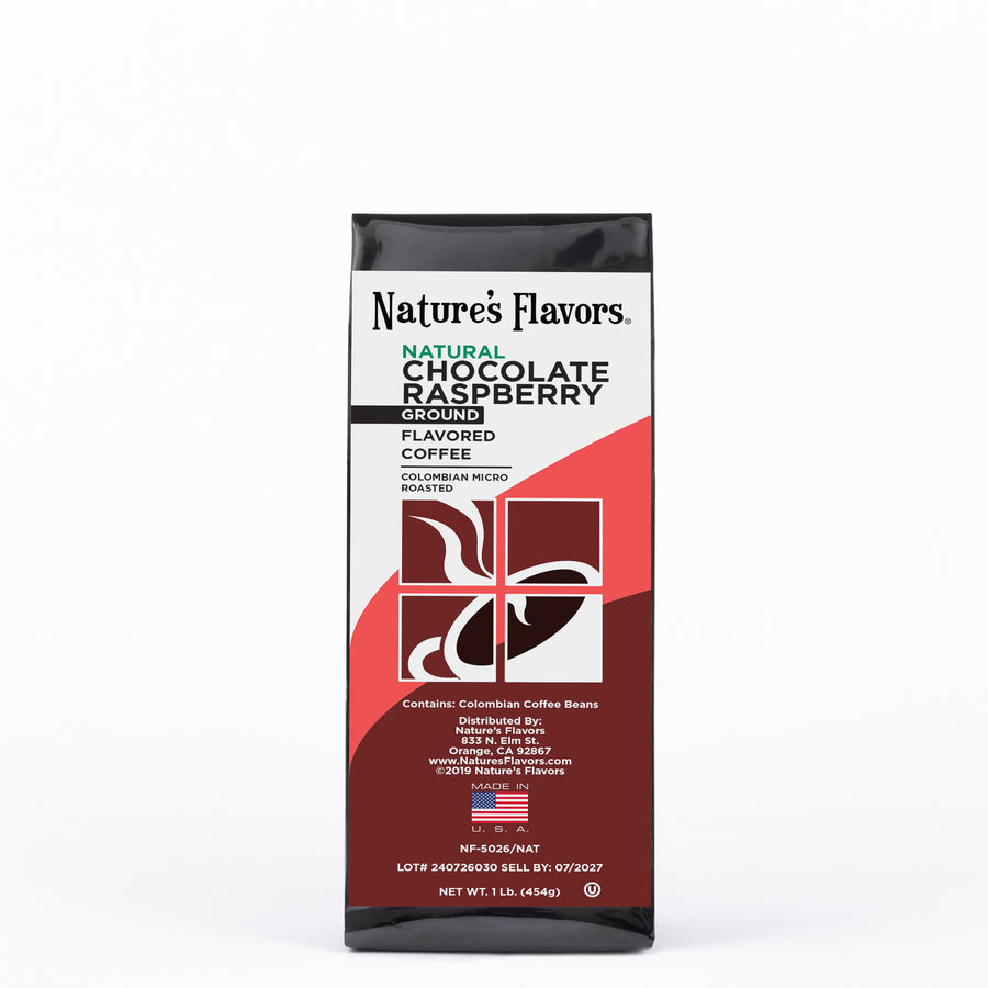 Chocolate Raspberry Flavored Coffee Beans