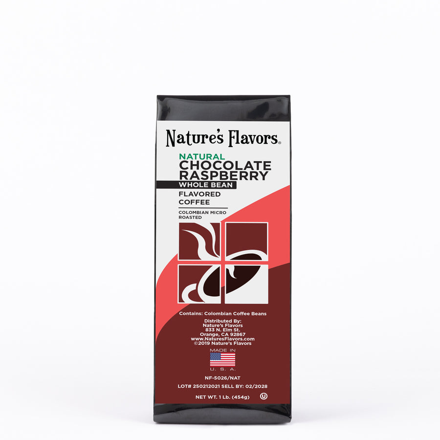 Chocolate Raspberry Flavored Coffee Beans
