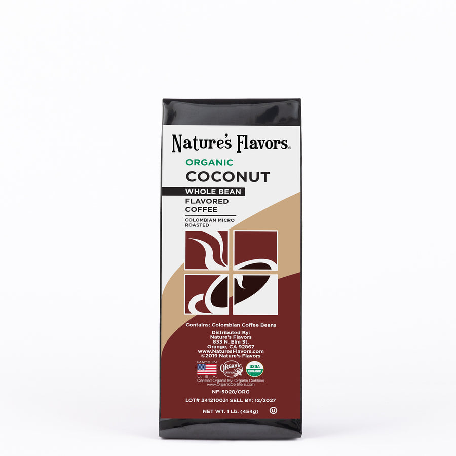 Organic Coconut Flavored Coffee Beans