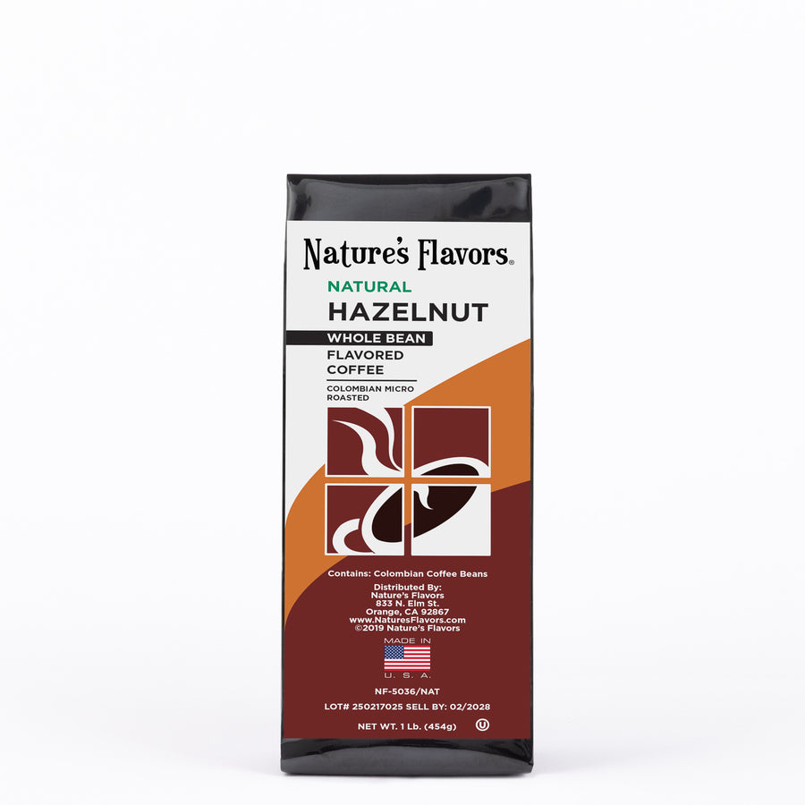 Natural Hazelnut Flavored Coffee Beans