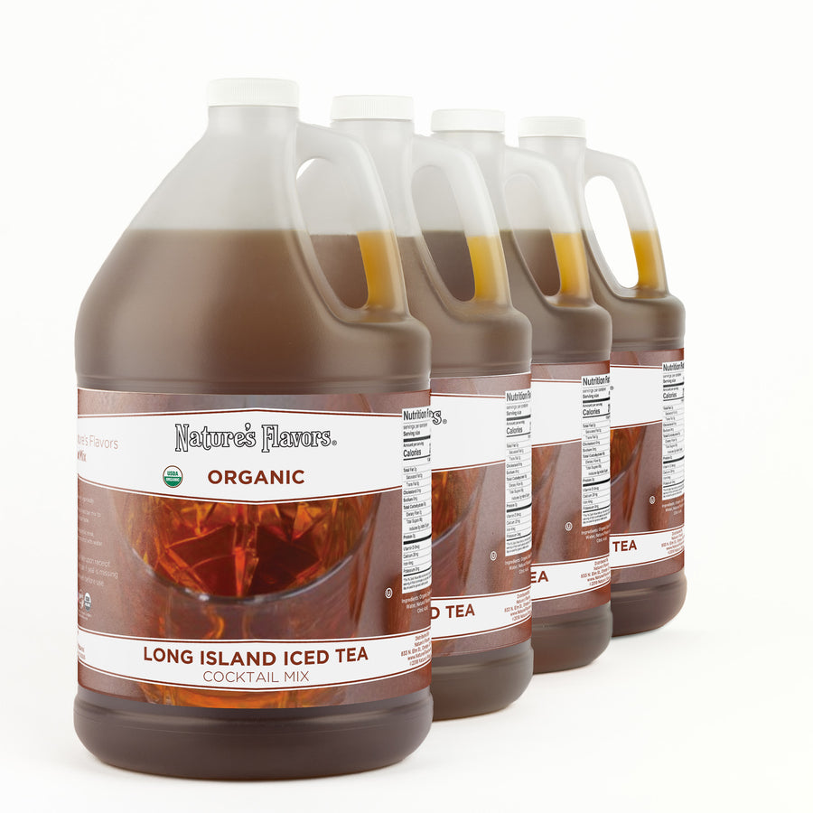 Organic Long Island Iced Tea Cocktail Mix Syrup