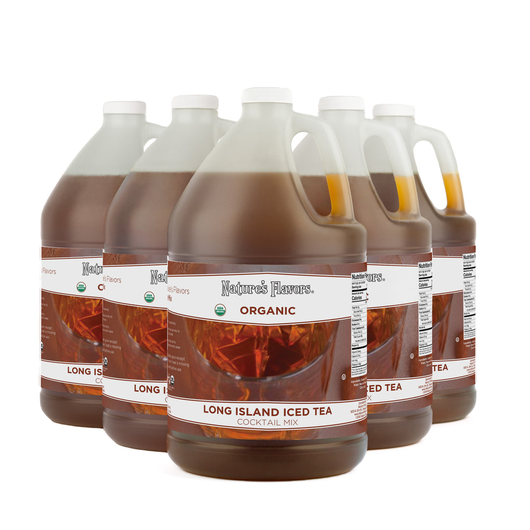 Organic Long Island Iced Tea Cocktail Mix Syrup