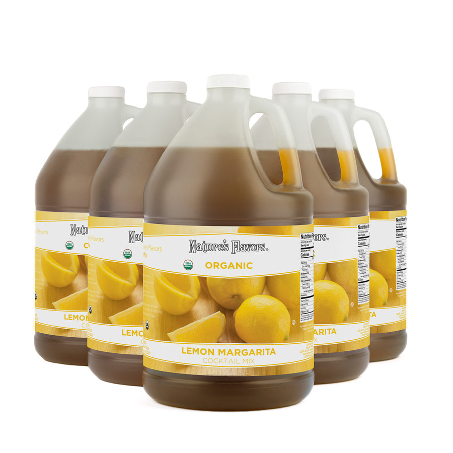 Organic Lemon Margarita Cocktail Mix Syrup