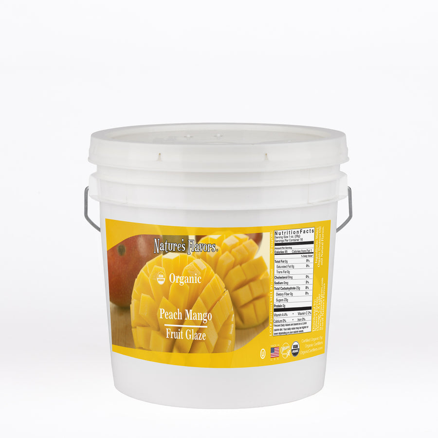 Organic Peach Mango Glaze