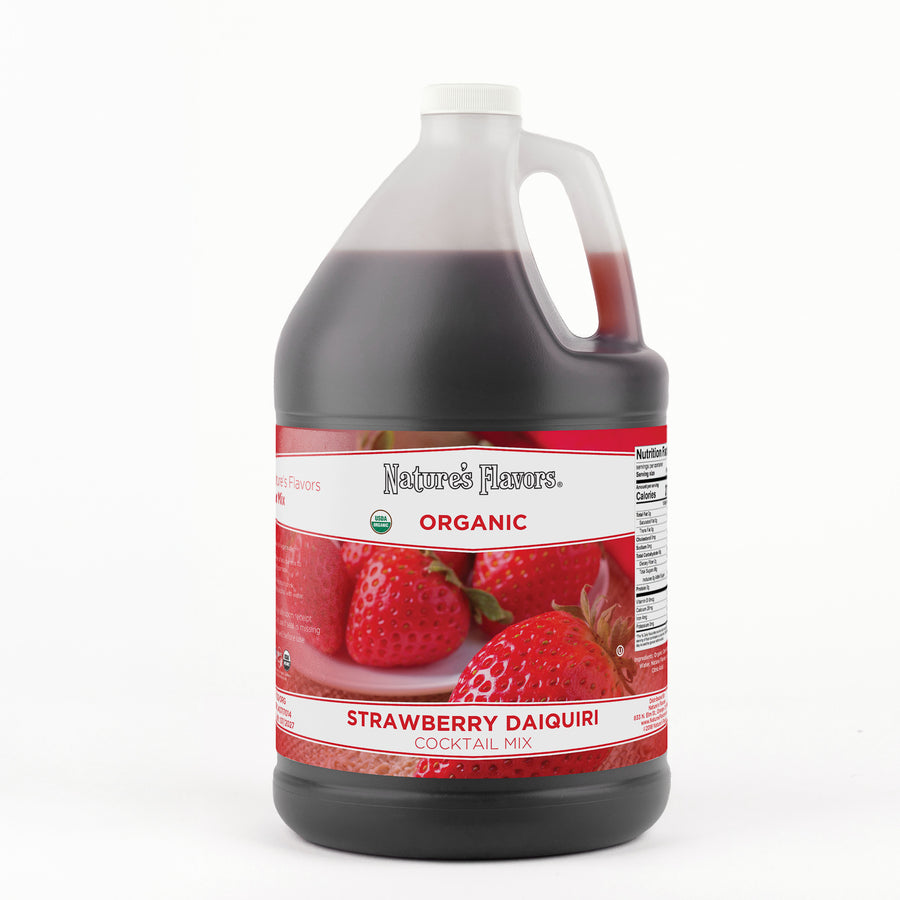 Organic Strawberry Daiquiri Cocktail Mix Syrup