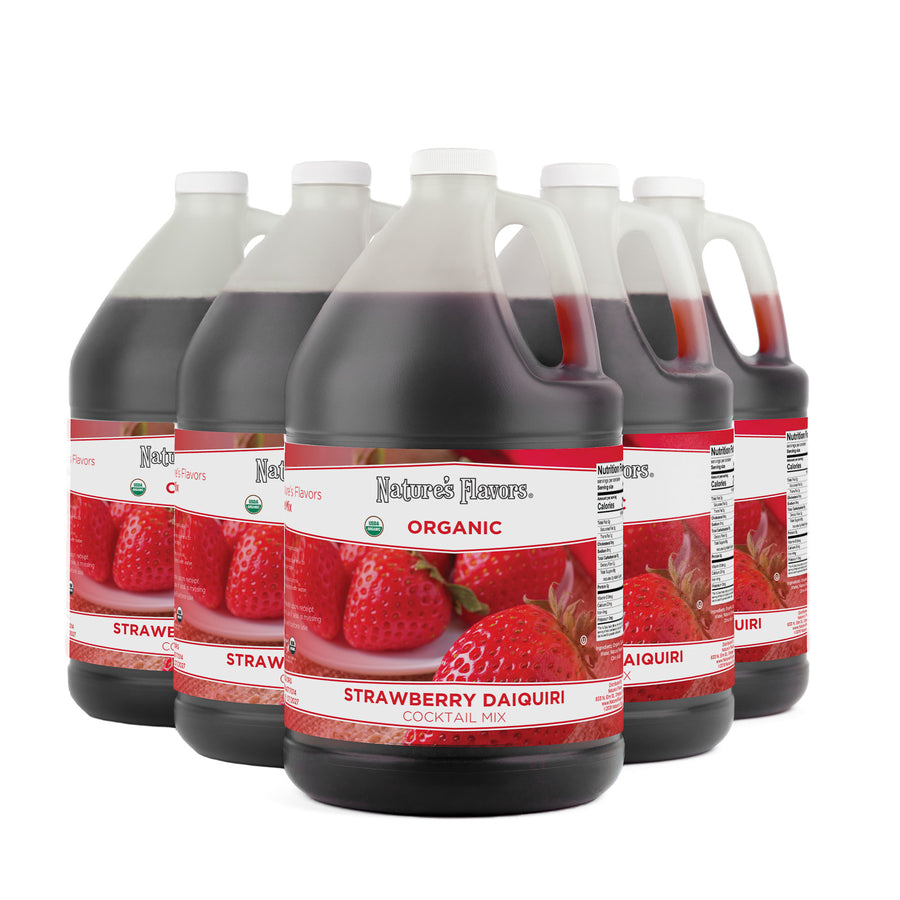 Organic Strawberry Daiquiri Cocktail Mix Syrup