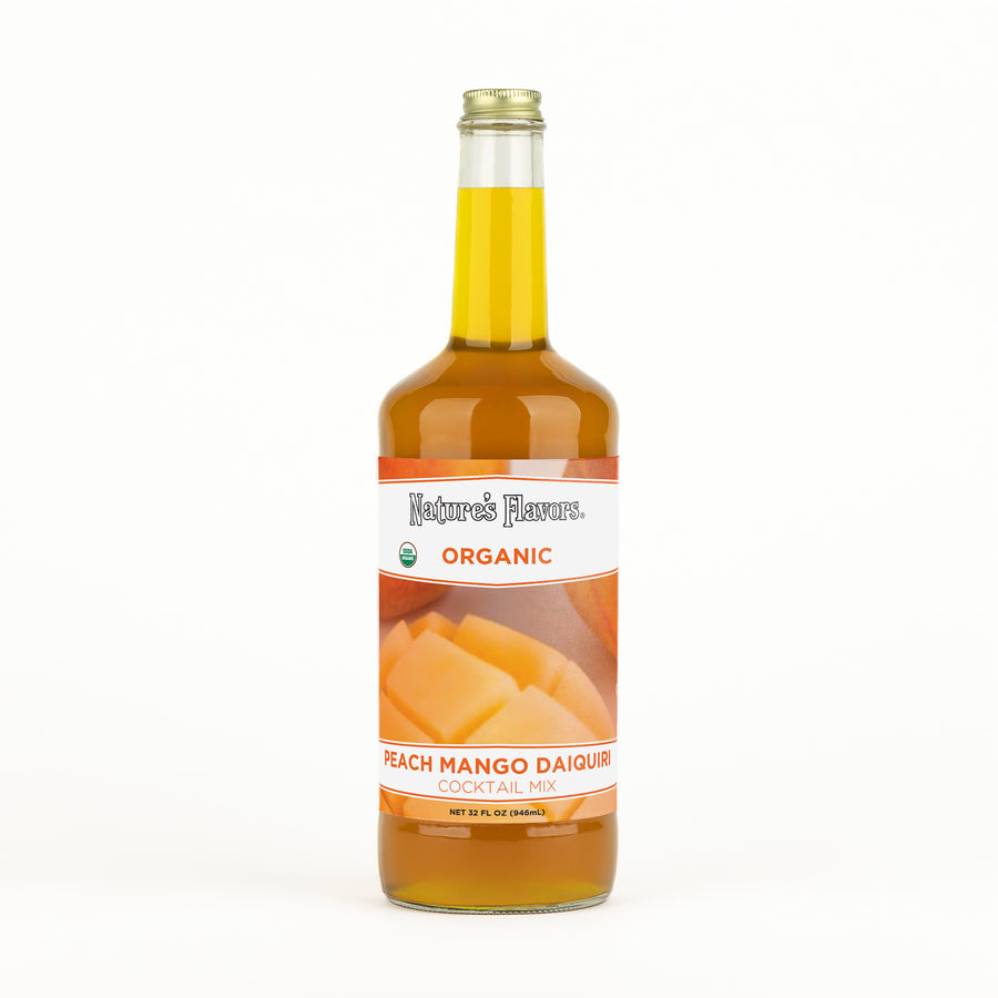 Organic Mango & Peach Daiquiri Cocktail Mix Syrup