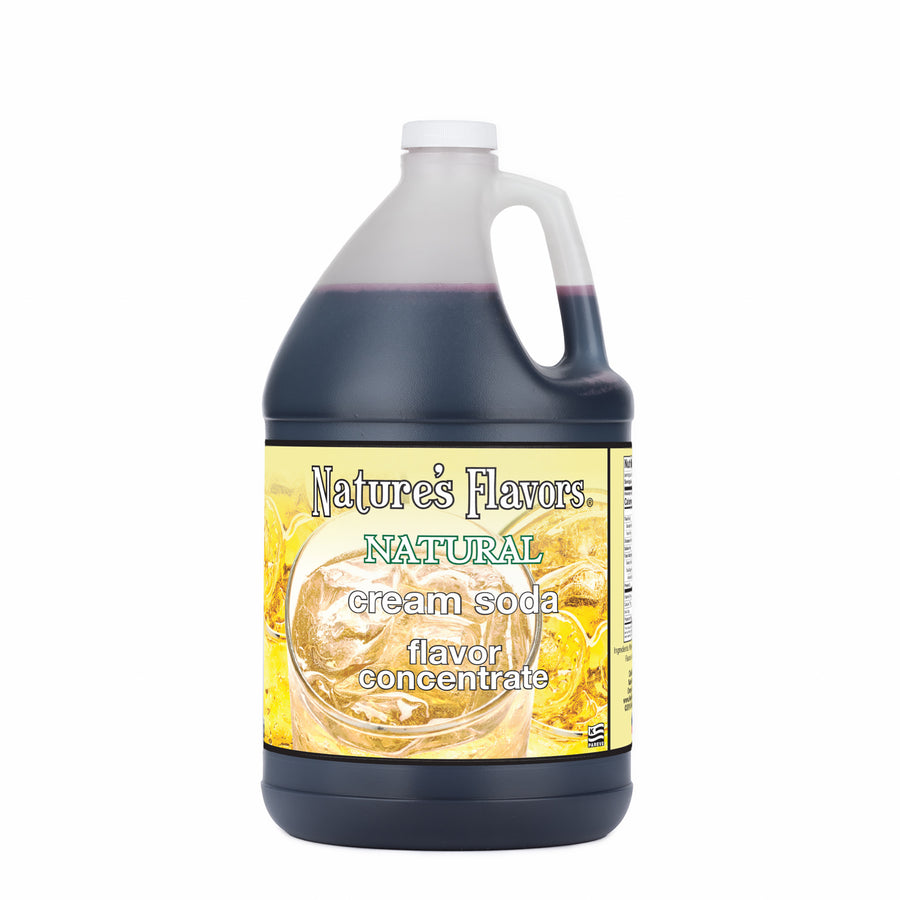 1 gal. | Cream Soda Flavor Concentrate, Natural | Nature's Flavors 1 gal. | Cream Soda Flavor Concentrate, Natural | Nature's Flavors