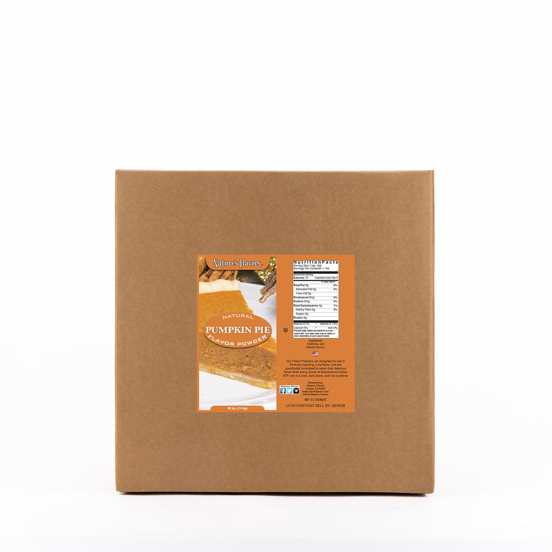 Pumpkin Pie Flavor Powder, Natural