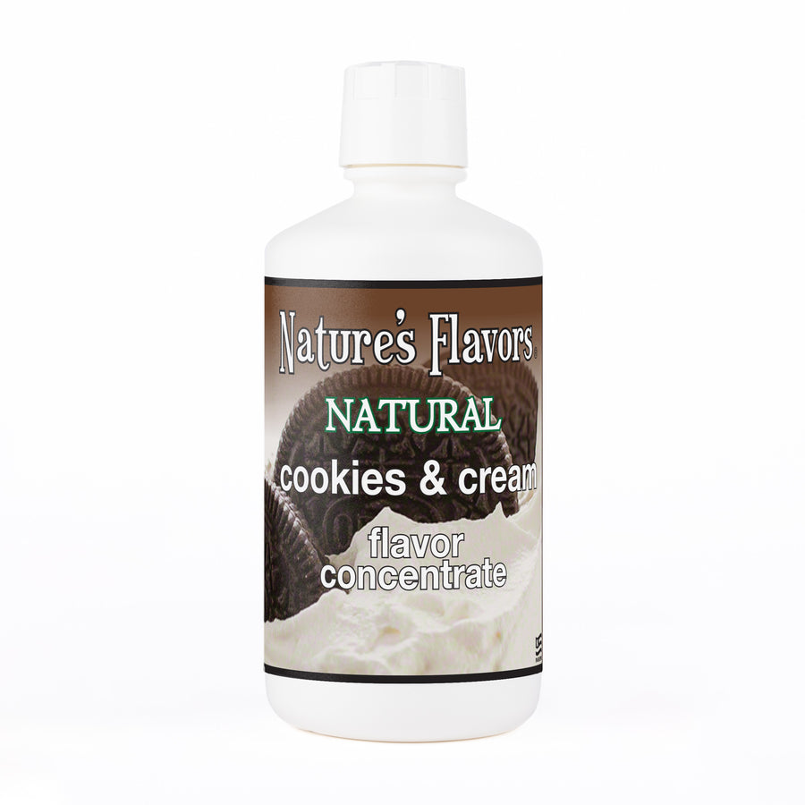 Cookies and Cream Flavor Concentrate Without Diacetyl