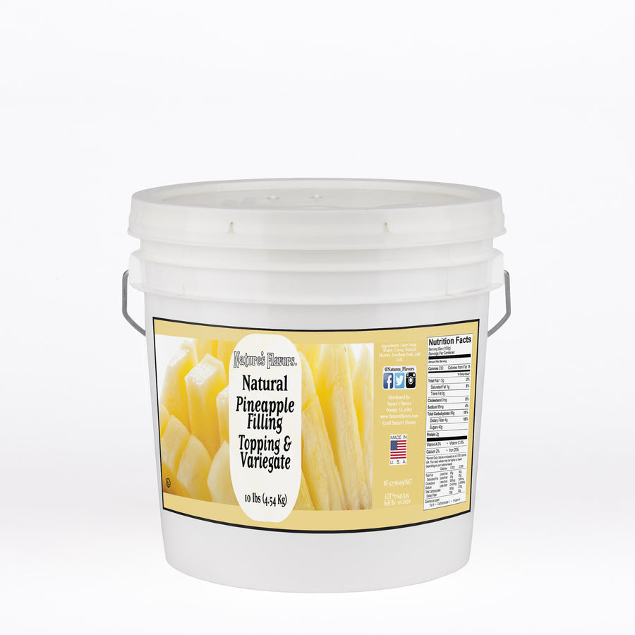 Organic Pineapple Filling, Topping and Variegate