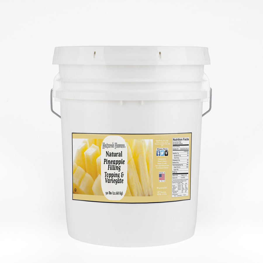 Organic Pineapple Filling, Topping and Variegate