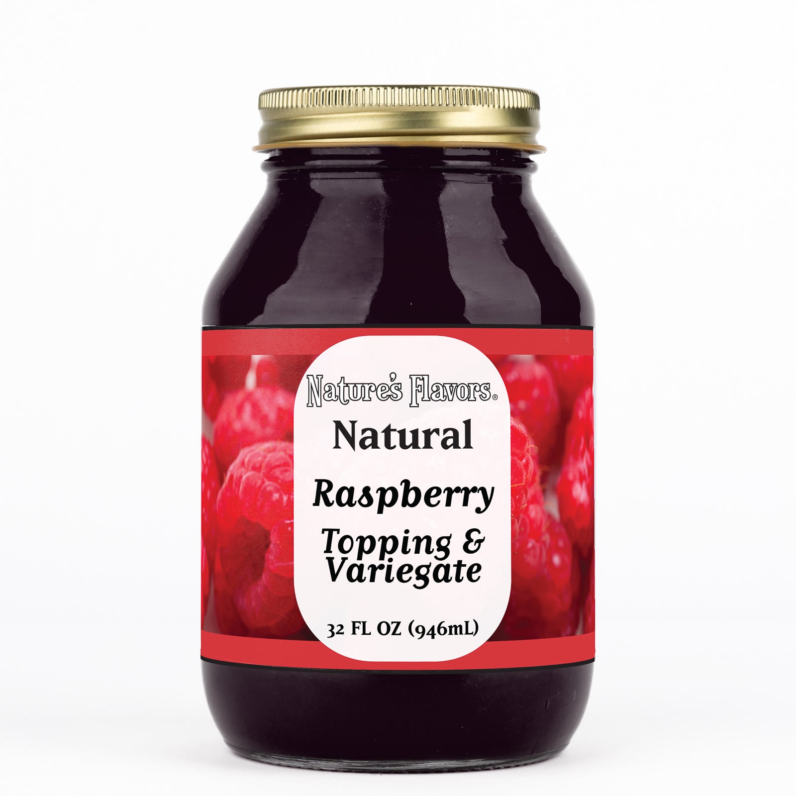 Raspberry Topping and Variegate (Vegan, Kosher, Gluten-Free, Lactose ...
