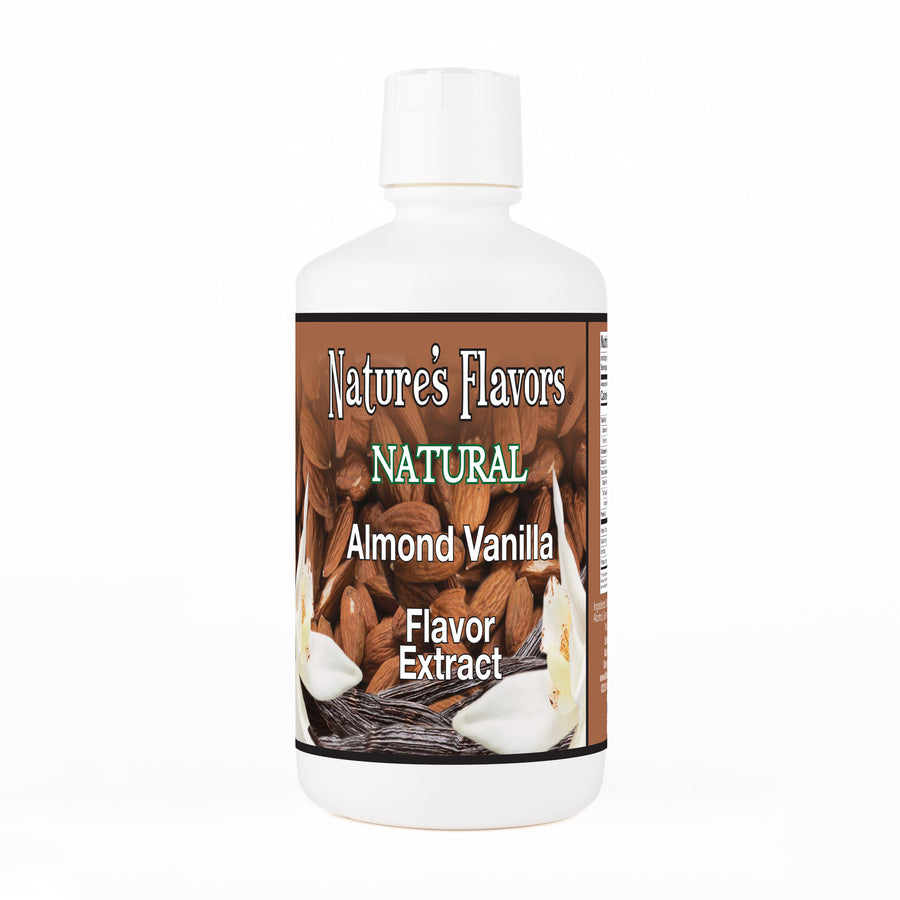 Almond Vanilla Flavor Extract, Natural