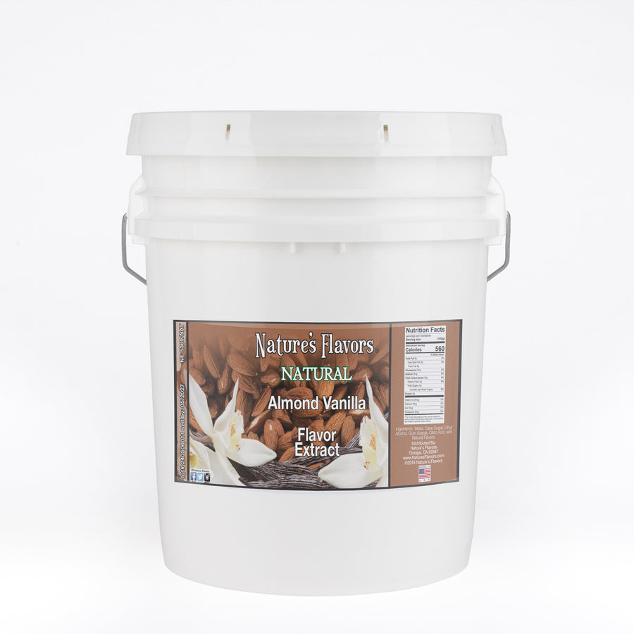 Almond Vanilla Flavor Extract, Natural