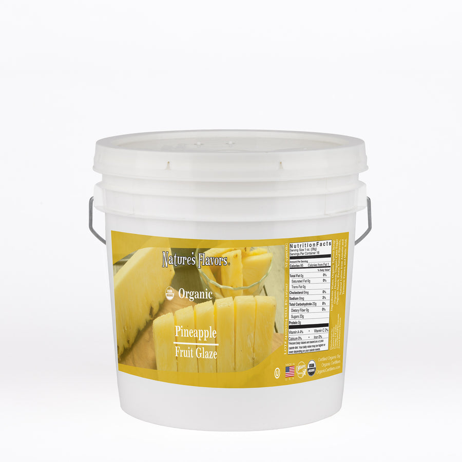 Organic Pineapple Fruit Glaze