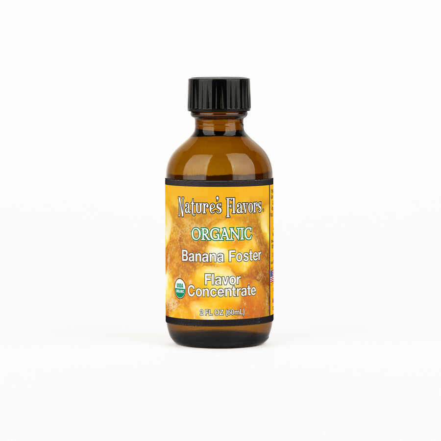 Banana Foster Flavor Concentrate for Beverages, Organic