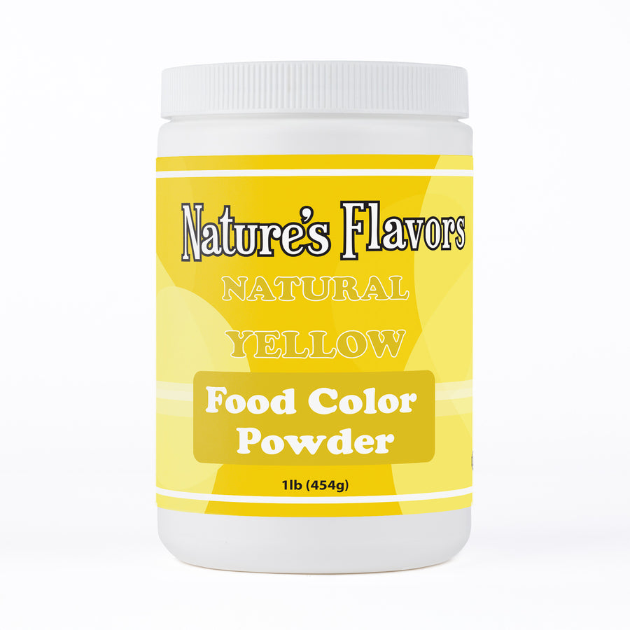 Yellow Food Coloring Powder, Natural