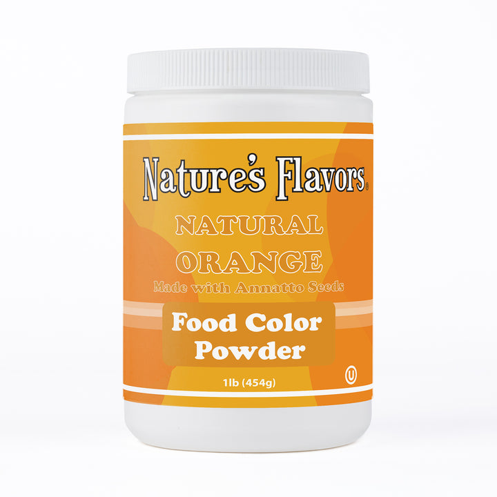 Orange Food Coloring Powder, Natural made with Annatto Seeds