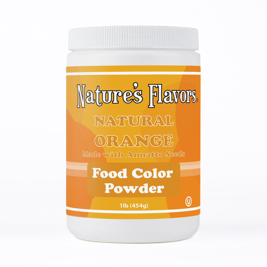 Orange Food Coloring Powder, Natural made with Annatto Seeds