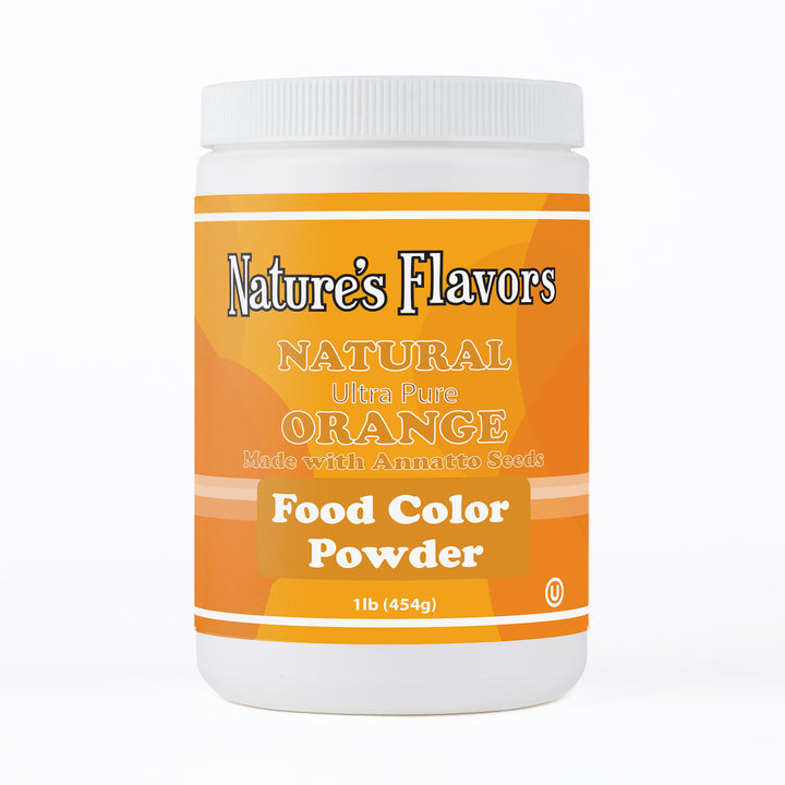Orange Food Coloring Powder, Natural Ultra Pure made with Annatto Seeds