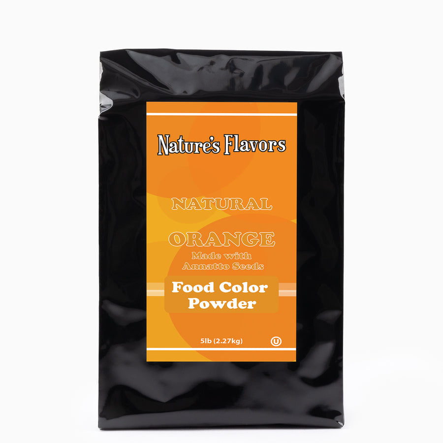 Orange Food Coloring Powder, Natural made with Annatto Seeds