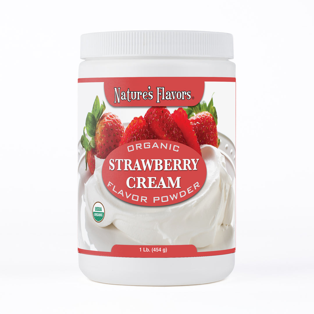 Strawberry Cream Flavor Powder, Organic