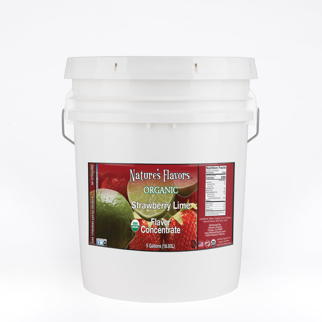 Strawberry Lime Flavor Concentrate, Organic