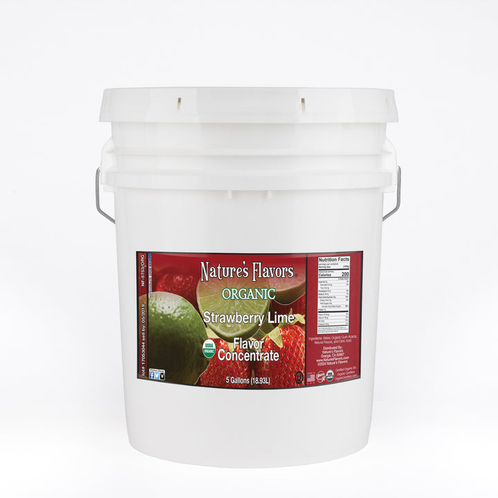 Strawberry Lime Flavor Concentrate, Organic