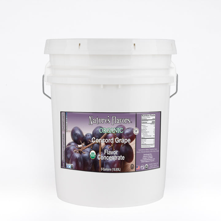Organic Concord Grape Flavor Concentrate Without Diacetyl